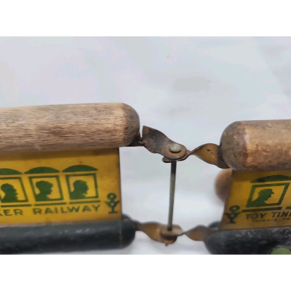 Vintage 1920s Toy Tinkers Choo-Choo Tinker Railway Pull Toy - Evanston, IL